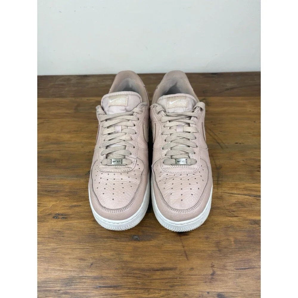 Nike Air Force 1 07 Craft Vachetta Tan Premium Leather Mens Size 8.5 CU4865-200